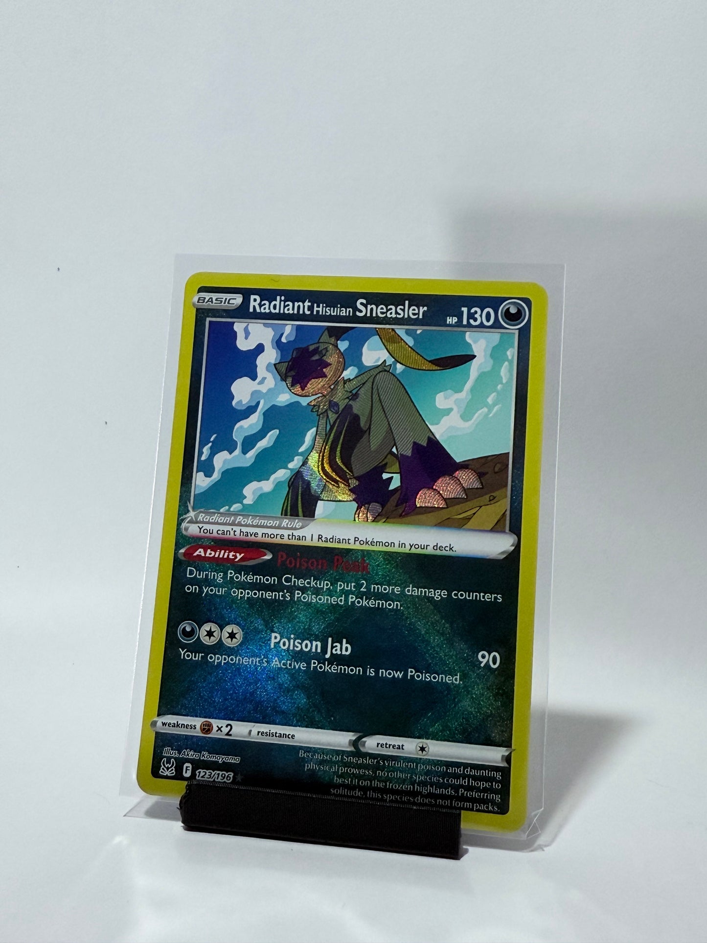 Radiant Hisuian Sneasler 123/196