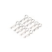 800102S PN Racing Mini Ultra Body Clip 10pcs (Silver)