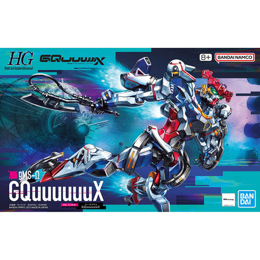 HGGQ 1/144 #01 GQuuuuuuX "Gundam GQ" Plastic Model Kit