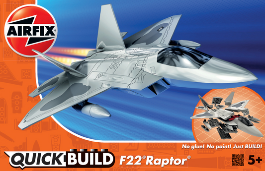 AirFix Quick Build Lockheed Martin F-22 Raptor