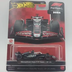 HotWheels Premium Formula 1 MoneyGram Haas F1 Team - VF-24 (#20)