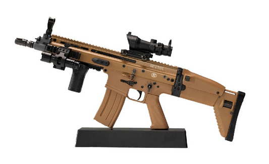 GoatGuns 1/3 Scale Officially Licensed FN SCAR Metal Diecast Model Assembly Kit - Tan