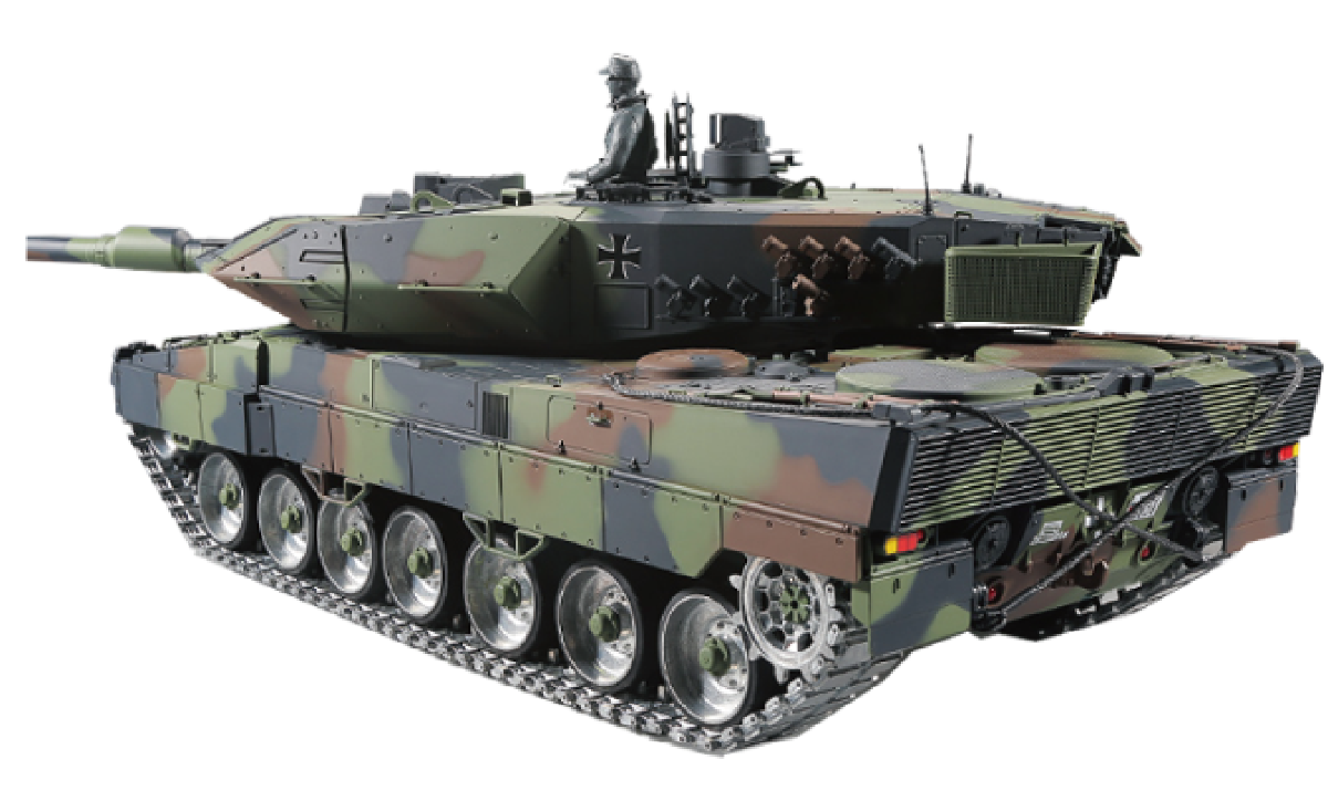 1/16 U.S.A M1A2 Leopard RC  Main Battle Tank - FULL PRO  VERSION