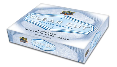 Upper Deck 2024/25 Hockey Clear Cut Hobby Box (1 Card)