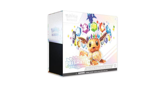 Pokémon Scarlet And Violet Prismatic Evolutions Elite Trainer Box