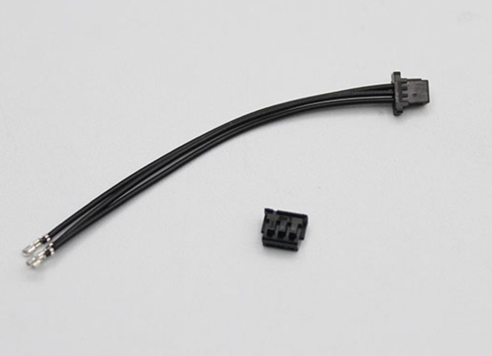 Reflex Racing 50mm ESC Connection Wire - Black Silicone Sheathing