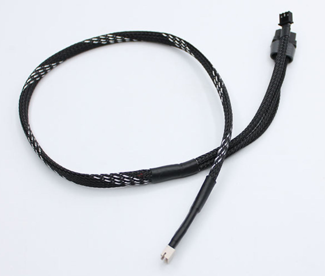 Reflex Racing Jst 2.0 Ph 3 Pin Charging Cable - Black and Silver