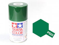 Tamiya PS-22 Racing Green Lexan Spray Paint (100ml)