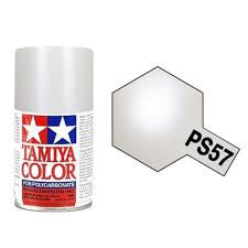 Tamiya PS-57 Pearl White Lexan Spray Paint (100ml)