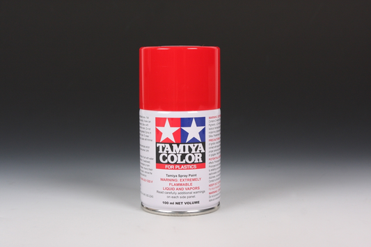 TS-8 Tamiya Italian Red Lacquer Spray Paint (100ml)