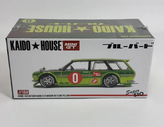 Kaido House //164 Datsun KAIDO 510 Wagon OG Flow Yellow