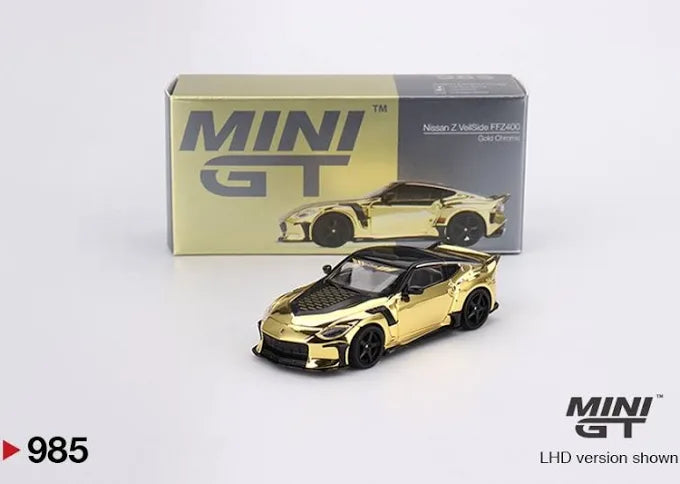MiniGT - 985 Nissan Z VeilSide FFZ400 Gold Chrome