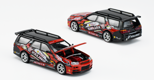 Nissan Stagea R34 Shell Valino Pluto Mok DRIFTAGEA 3