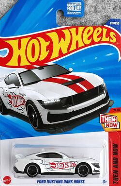 HE Hot Wheels Then And Now Ford Mustang Dark Horse