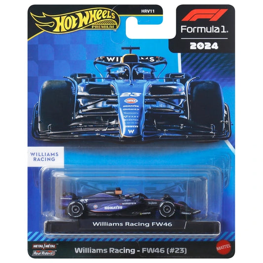 Hot Wheels Premium Formula1 Williams Racing FW46 #23
