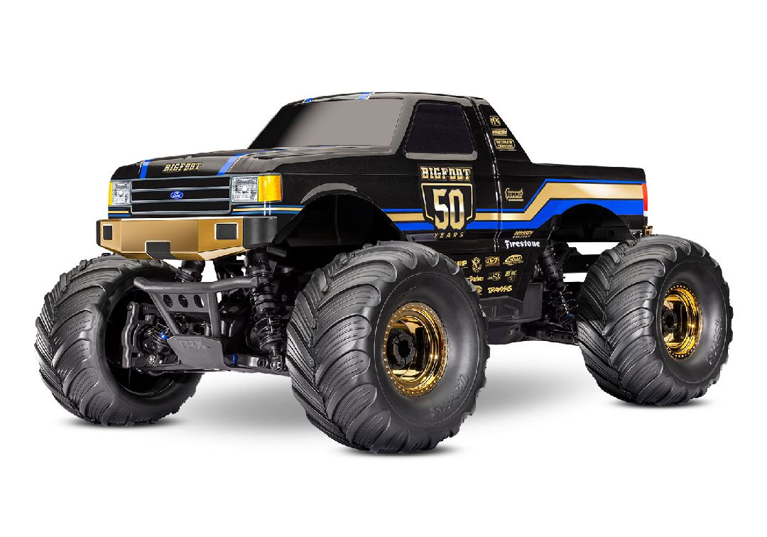 Traxxas 1/10 MT BL-2S 4x4 RTR - Bigfoot 50th Anniv (Incl B&C)