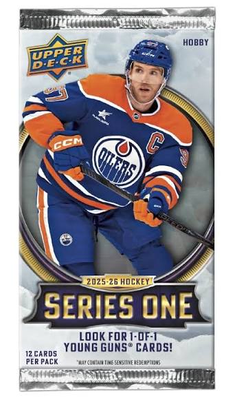 2025/26 Upper Deck Series 1 (single pack)