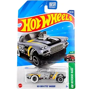HE Hot Wheels HW Reverse Rake '62 Corvette Gasser