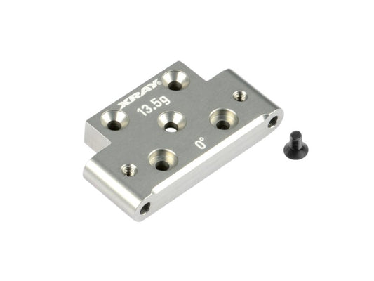 322316 XRAY Aluminum Front Suspension Arm Mount (0°) (13.5g)