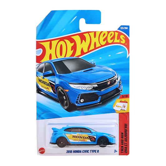 Hot Wheels Then and Now 2018 Honda Civic Type R