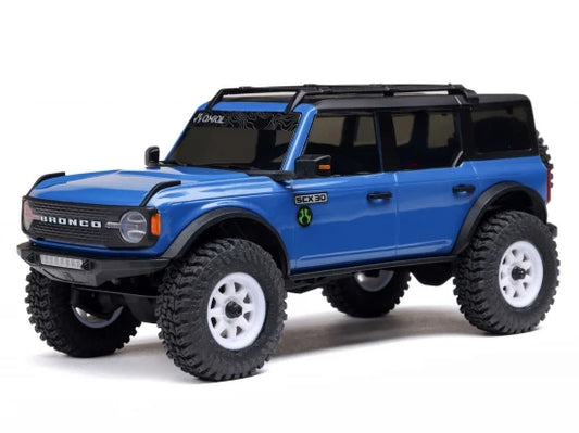 AXI-2048T1 Axial SCX30 Ford Bronco RTR Brushed Rock Crawler (Battery and Charger Included) Blue