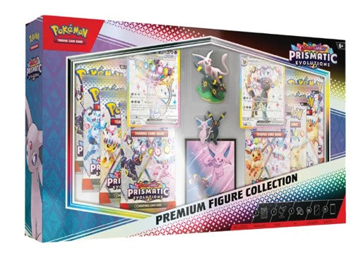 Pokémon Scarlet and Violet Prismatic Evolutions Premium Figure Collection