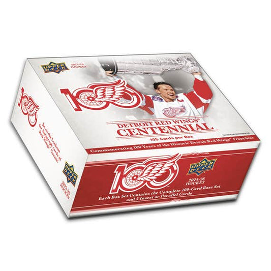 Upper Deck Detroit Red Wings Centennial Box Set 25/26