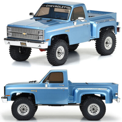 AXI03029 1/10 SCX10 III Pro-Line 1982 Chevy K10 4X4 Rock Crawler Brushed RTR