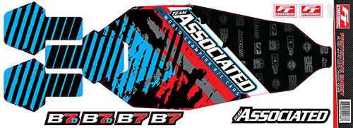 ASC92488 Team Associated RC10B7 Chassis Protective Sheet