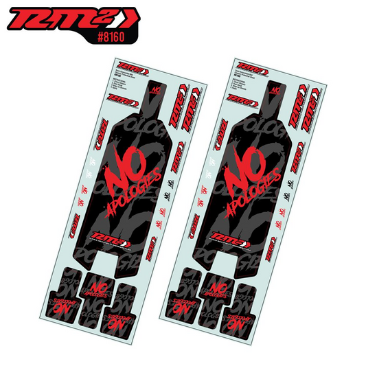 JCO8160 JConcepts RM2, No Apologies B84 Pre-cut Chassis Protective Sheet, 2pc