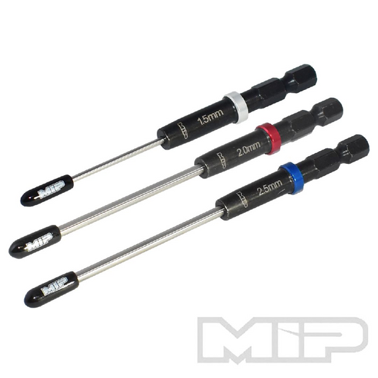 MIP9612 MIP Speed Tip Hex Driver Wrench Set Gen 2, Metric (3), 1.5mm, 2.0mm, & 2.5mm