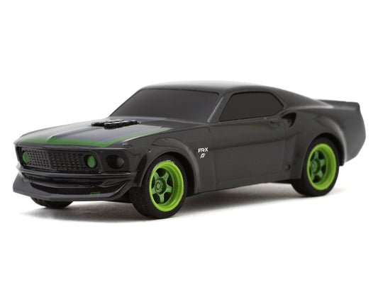 HPI160980 HPI Nano-TTR 1969 Ford Mustang 1/64 RTR-X Electric 2WD Micro Touring RC Car (Grey) w/2.4GHz Radio, Battery & USB-C Cable