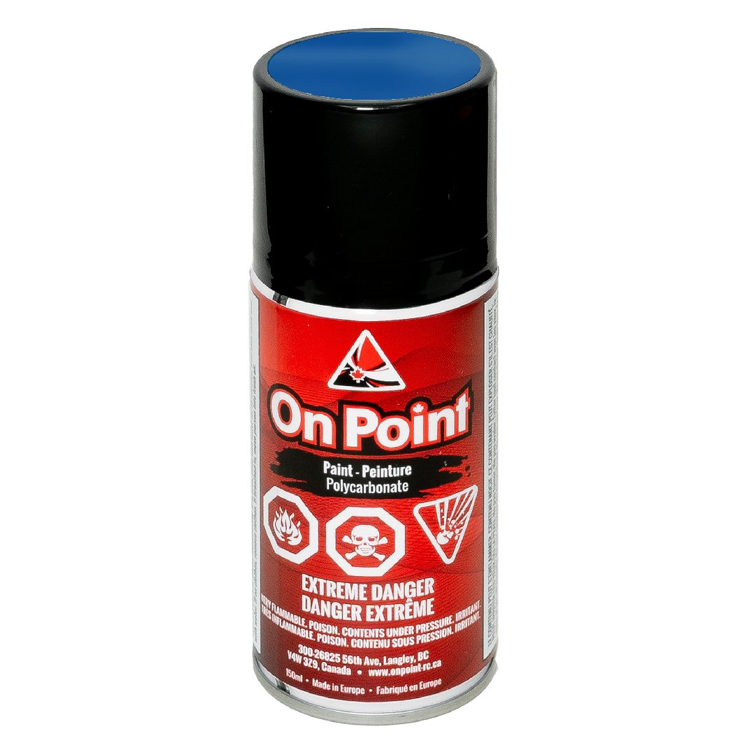 ONP2225 On Point 150ml RC Spray Paint - Metallic Blue