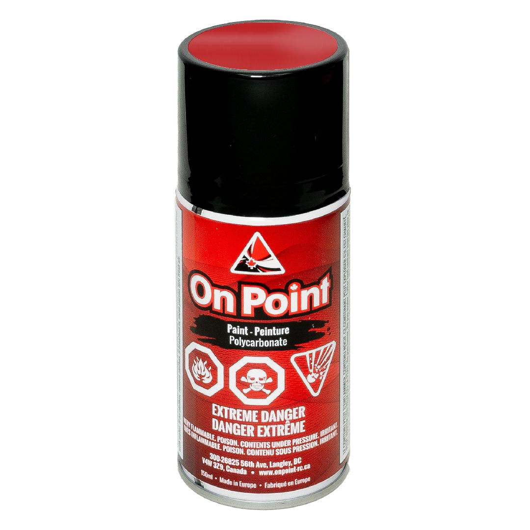ONP2224 On Point 150ml RC Spray Paint - Metallic Red