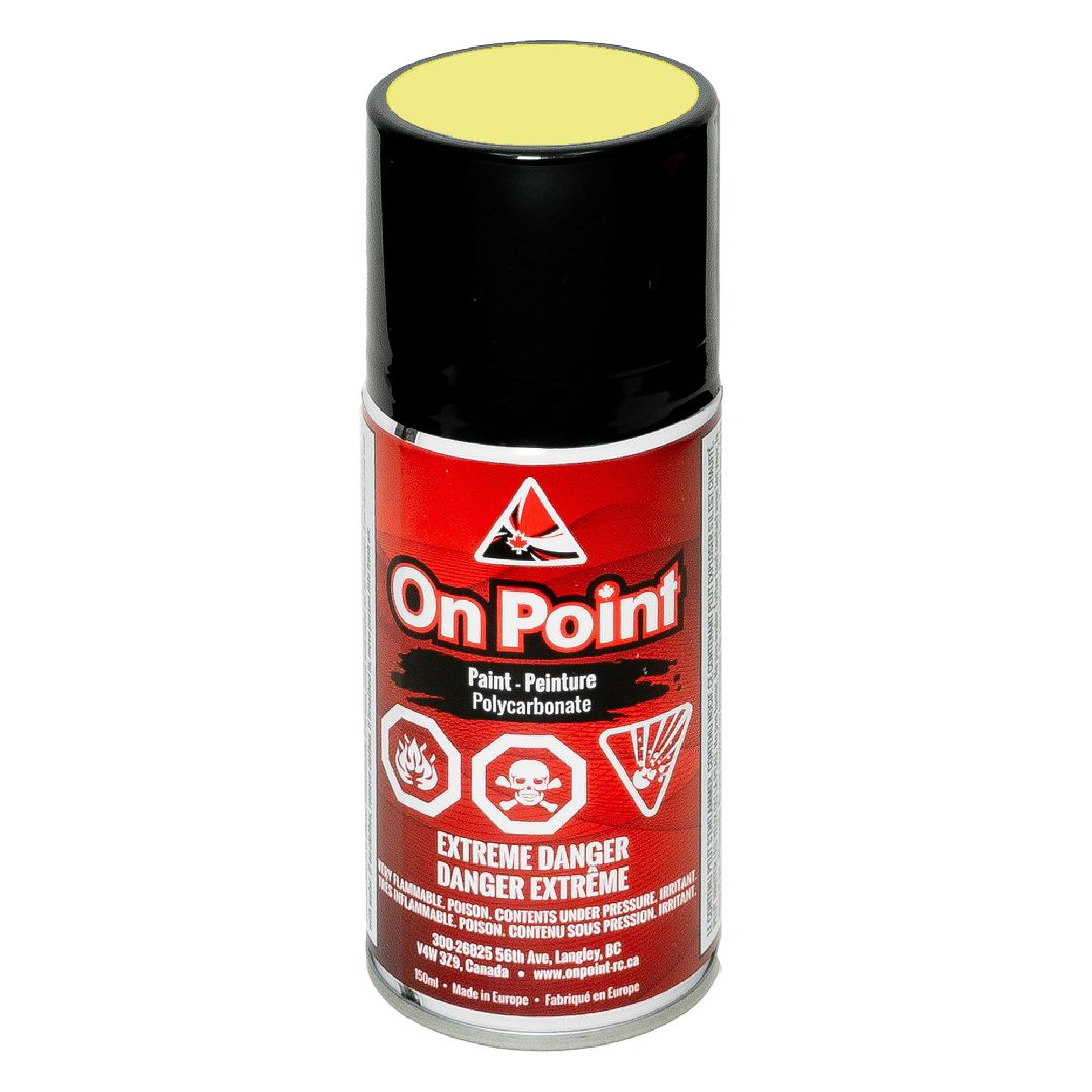 ONP2203 On Point 150ml RC Spray Paint - Light Yellow