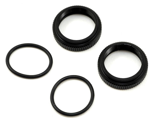 TKR6719A Tekno RC EB410/ET410 Aluminum Shock Adjustment Collars (2)