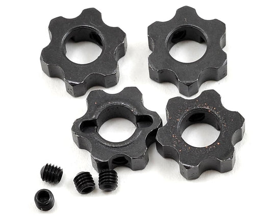 TKR5571M Tekno RC Lightened 12mm Wheel Hexes (4)