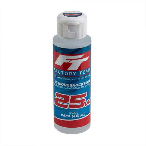 ASC5470 Team Associated FT Silicone Shock Fluid (4oz)(25wt, 275cSt)