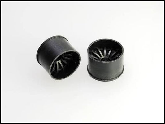 216BR14 PN Racing Mini-Z 2wd Machine Cut 16 Spoke Rear Wheel R14 Black
