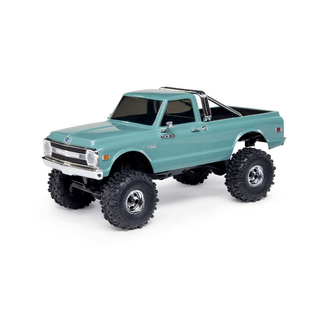 AXI-2260T1 Axial 1/30 SCX30 Chevrolet K10 Brushed 4x4 RTR (Battery & Charger Included) Green
