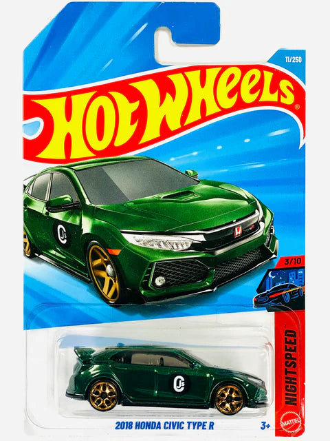 HE Hot Wheels Nightspeed 2018 Honda Civic Type R