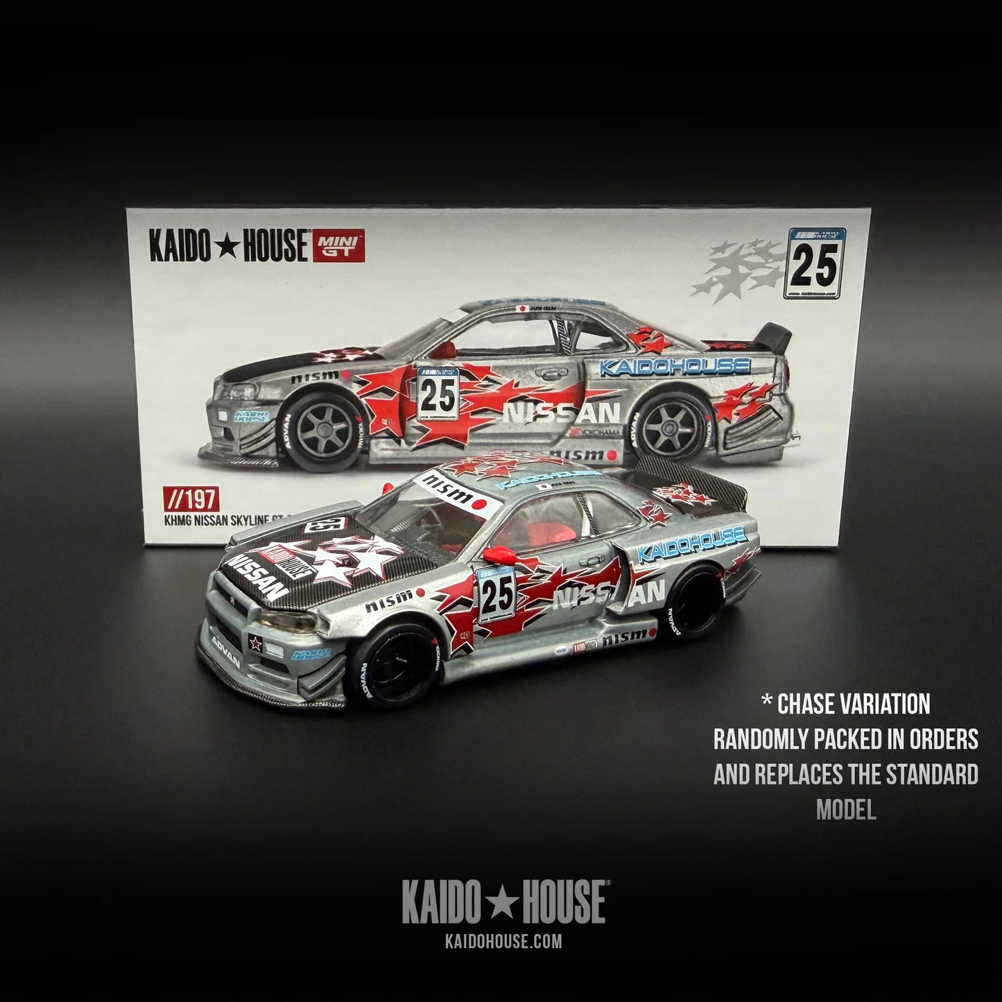 HE KHMG179 Kaido House Nissan Skyline GT-R (R34) Kaido Star Racing V1 //197
