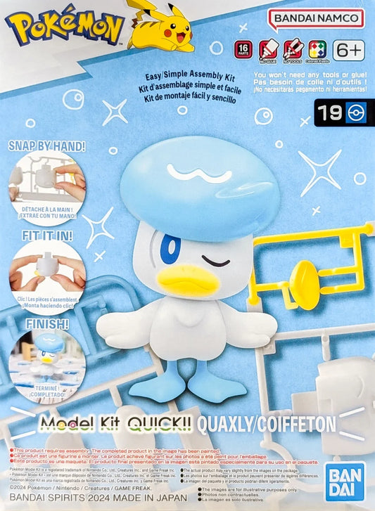 Pokémon Model Kit QUICK!! 19 QUAXLY