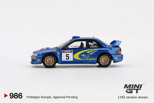 Mini-GT Subara Imprezza WRC99 #5 - 1999 Rally Australia Winner