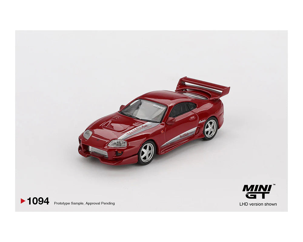 HE MGT01094 Mini GT Toyota Supra Veilside Combat V-1 Red #1094
