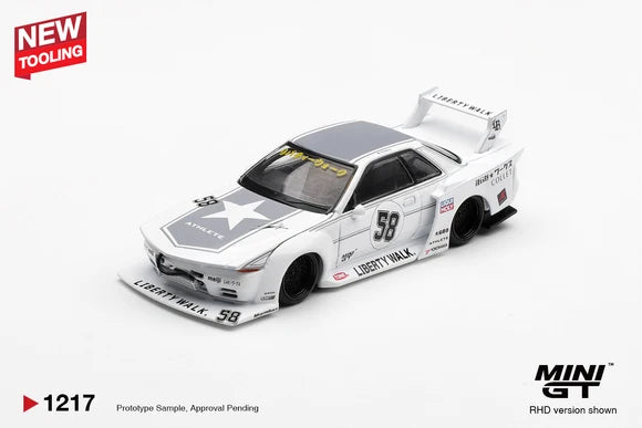 HE MGT01217 Mini GT 1217 LBWK Nissan Skyline GT-R (R32) Kaido Works TAS2025