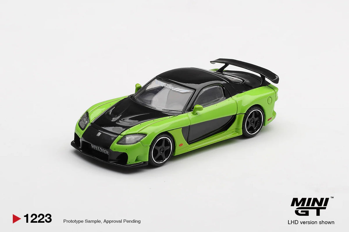 HE MGT01223 Mini GT Mazda RX-7 Veilside Fortune7 Green