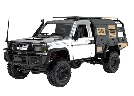 MN-82SSILVER RC-Pro Silver 1/12 RC 4WD Toyota Land Cruiser LC74  Truck - Upgraded Version