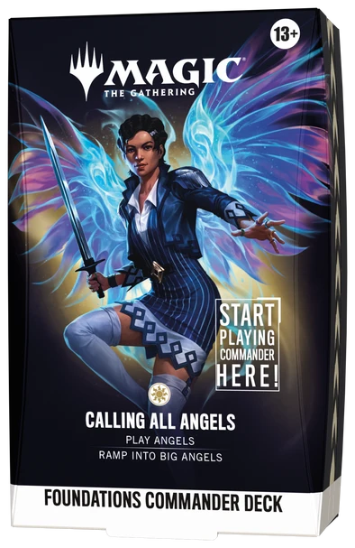 MTG Reality Fracture Foundations Commander Deck - Calling All Angels