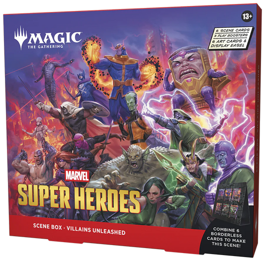 MTG Marvel Super Heroes Scene Box - Villains Unleashed